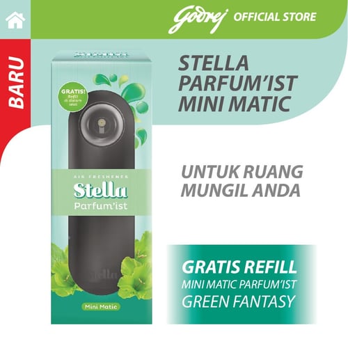 Godrej Distribution Indonesia Jual Stella Mini Matic Parfumist Green