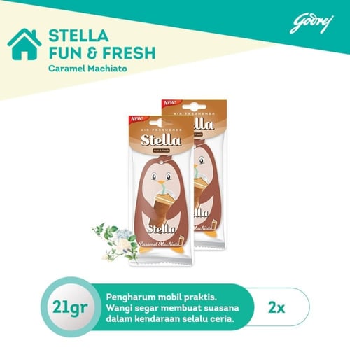 Stella Fun n Fresh - Caramel Machiato 2pcs