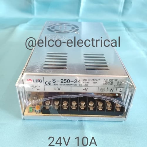 LDG Switching Power Supply S-250-24 / 24V 10A