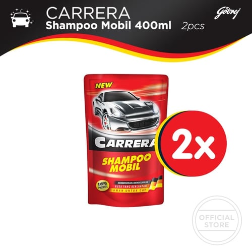 Carrera Shampoo Mobil 400ml - 2pcs