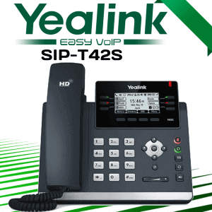 YEALINK Voip SIP Ultra Elegant Gigabit IP Phone Djteko T42S