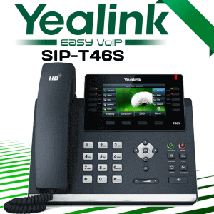 YEALINK Voip SIP Ultra Elegant IP Phone Djteko T46S