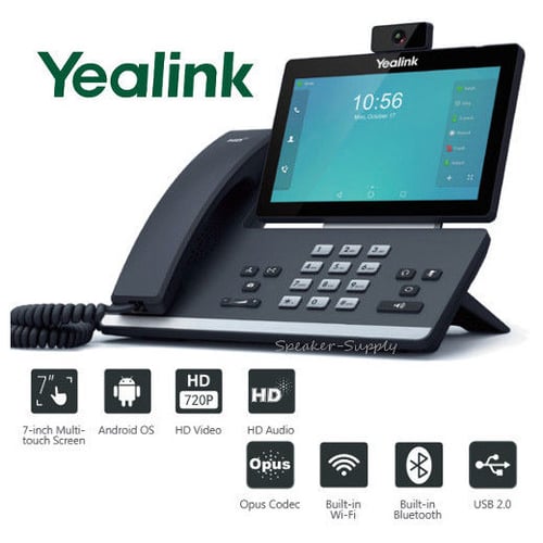 YEALINK Voip SIP Smart IP Video Phone Djteko T58V