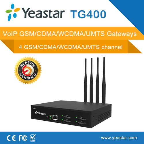 YEASTAR Voip Neogate GSM Gateway Djteko TG400
