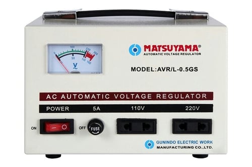 Stabilizer MATSUYAMA 500 VA 1 Ph / AVR / STAVOL / Murah