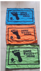 Terpopuler Keset Handuk Welcome Alas Kaki Kamar Mandi Warna Menarik
