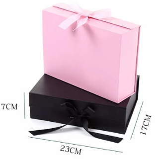 Gift Hard Box/Kotak Kado Hadiah Rigid Tebal - Pink, (GB23) Kecil