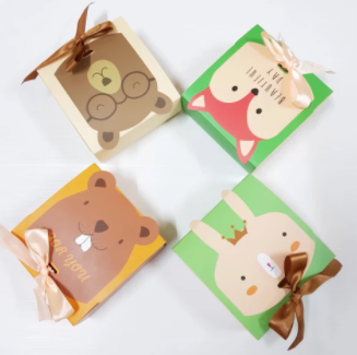Gift Box Lipat Animal/Kotak Dus Hadiah Hampers Kado - Berang-Berang, (GB9) 11.5cm