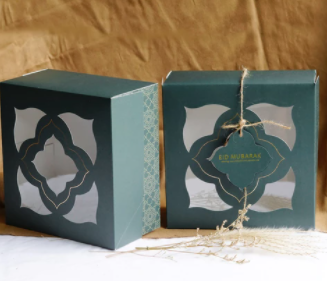 Dus Kue Kering Lebaran Box Idul Fitri Packaging Hampers Parcel (FG-22) - Tanpa Tali