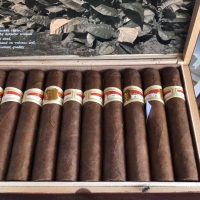 Cerutu Boslucks Corona Wooden Box 10 batang Cigar BIN