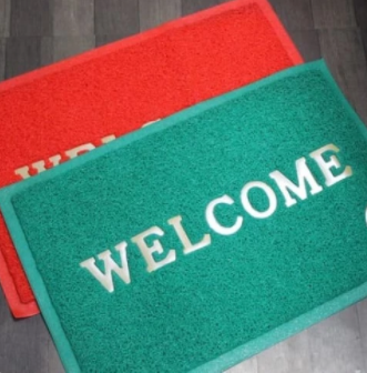 Keset Welcome Karet Kamar Mandi Karpet Plastik Tebal Alas Kaki