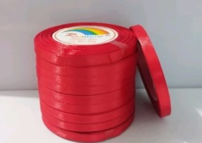 Pita Satin Import 1/4 inch 0,6 Cm 20 Yard Pilihan warna 1 Premium /1 Rol - Merah