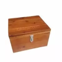 box kayu kotak kayu wadah uang