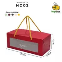 Kotak Kue Box Kue Kering Cake Box Gift Kemasan Packaging I HD02