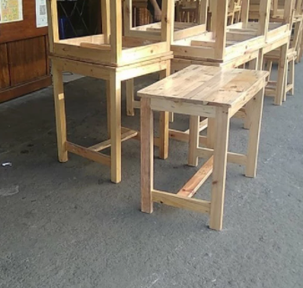 meja kayu jati belanda panjang 90cm lebar 50cm tinggi 60cm
