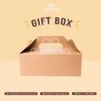 Kotak Dus Kemasan untuk Kado model Gable Box Paper Gift Box