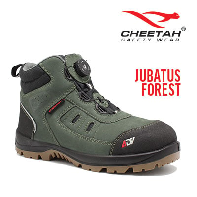 Sepatu Safety Jubatus Forest ADV Cheetah Safety Shoes Original