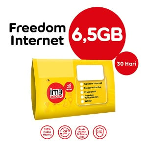 KARTU PERDANA FREEDOM INTERNET 6.5GB / 30 Hari
