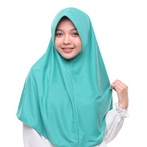 Jilbab Instan Najwa Polos Hijab Instan Grosir Kerudung Polos Kaos Cotton TC