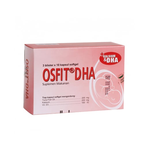 Osfit DHA - Suplemen Kalsium dan DHA untuk Ibu Hamil dan Menyusui