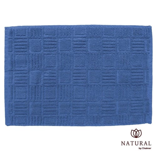 KESET KAKI HANDUK NATURAL by CHALMER 40x60CM TERRY PALMER KESET TEBAL - BLUE