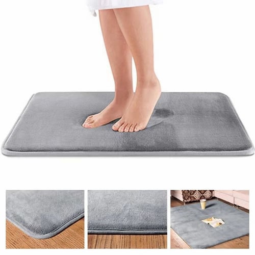 karpet bulu non slip alas kaki rumah keset bulu mulus halus