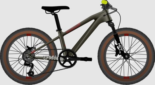 Sepeda Anak PATROL C020 CARBON 9 SPEED SRAM 20 Inch