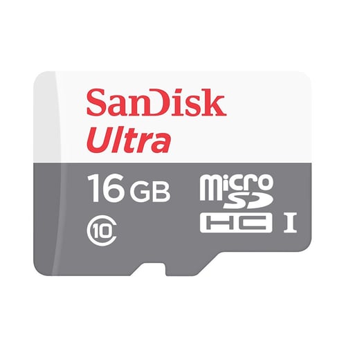 SANDISK Ultra MicroSDHC Card UHS-I Class 10 (48MB/s) 16GB
