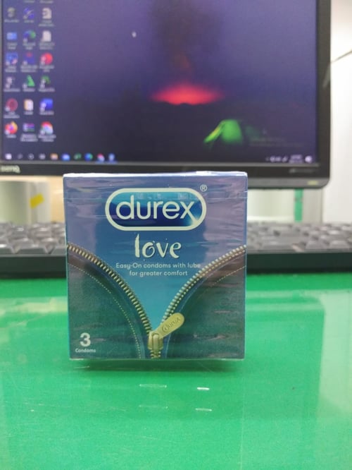 DUREX LOVE 1 BOX ISI 3 CONDOMS