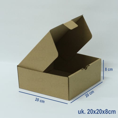 Sc Kyla Jaya Jual Kotak Kardus Karton Box Dus Uk 20x20x8 Cm Corrugated Box Coklat 1670