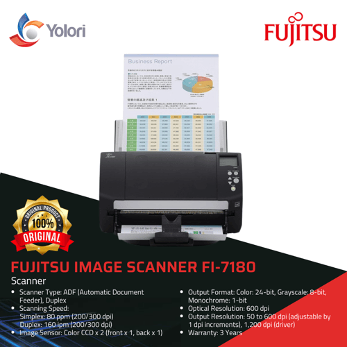 Fujitsu Image Scanner fi-7180