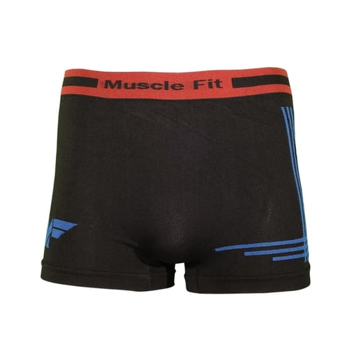 Muscle Fit Boxer MFBX 333 - Celana Dalam Pria Boxer - All Size - 1 pcs - Multicolors