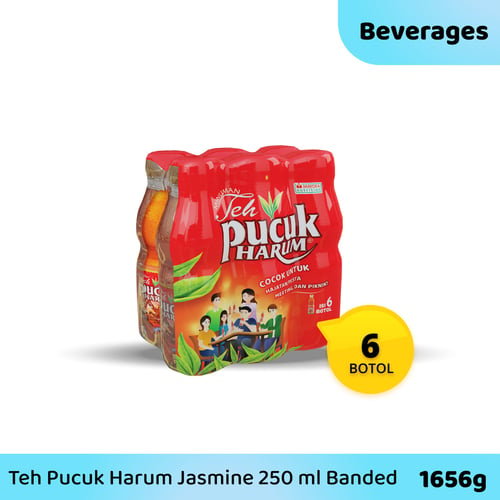 Teh Pucuk Harum Jasmine 250 ml Banded