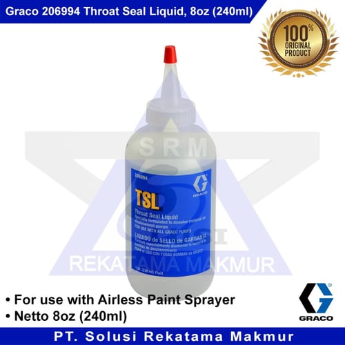 Graco 206994 TSL Throat Seal Liquid 8oz (240ml)