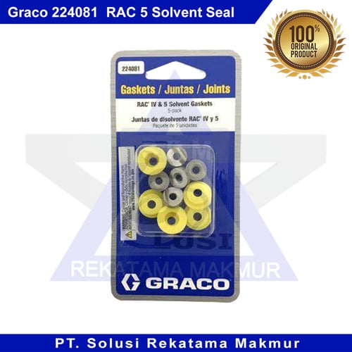 Graco 224081 RAC 5 Solvent Seal Kit