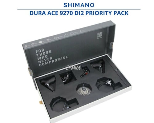 GROUPSET SHIMANO DURA ACE 9270 Di2 HYDRAULIC DISC BRAKE  2X12 SPEED
