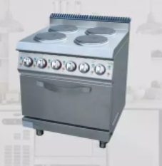 Electric 4 Hot - Plate Cooker & Cabinet