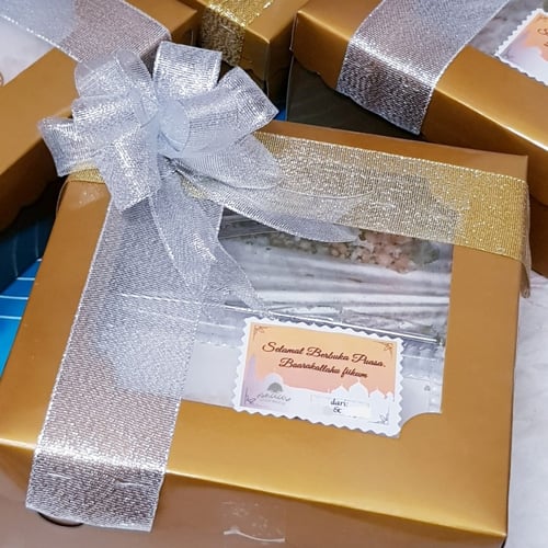 packaging box hampers custom - box gold