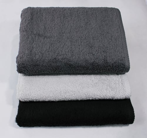 Handuk NOLabel uk.60x120cm - Hitam