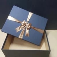 kotak kado besar gift box 30x19x10cm hitam