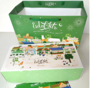 Dus Box Kue Kering Toples Parcel Lebaran Kotak Packaging Idul Fitri 14