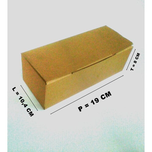  Jual  Dus Kardus  Packaging  Box Packing Polos Coklat Uk 19 