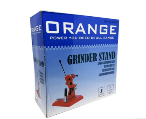 DUDUKAN MESIN GERINDA TANGAN STAND FOR ANGLE GRINDER ORANGE 6002-01