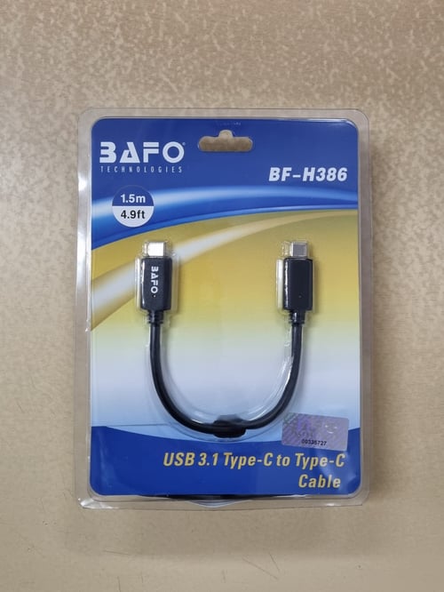 Type C to Type C 1.5M  USB 3.1  BAFO