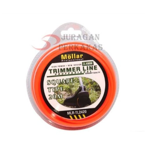SENAR MOLLAR MESIN POTONG RUMPUT GRASS TRIMMER LINE MLR-TL2420
