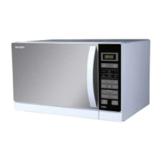 SHARP R-728R Compact Grill Microwave oven 25L - Putih