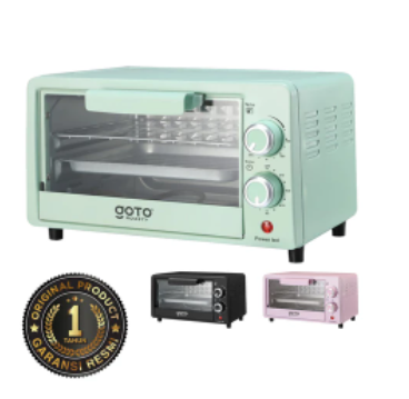 Goto Roasty Electric Oven Microwave Penghangat Makanan Listrik 12L - Hijau