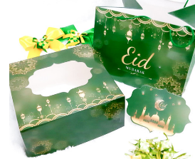 Packaging Set Idul Fitri Lebaran Cake Box Kotak Kue Dus Kue 22 x 22 Cm