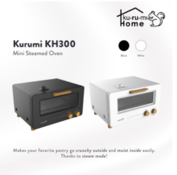 Kurumi Home Mini Steam Oven Toaster KH 300 - Disney White