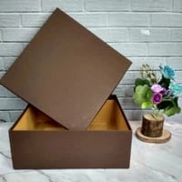 kotak hardbox by request warna souvenir hard box custom 25x25x9cm